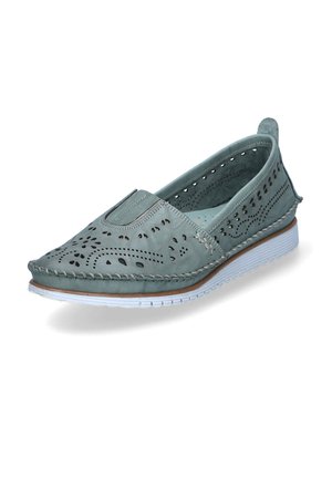 Slip-ons - grün