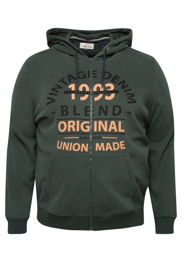 BHSWEATSHIRT - Zip-up sweatshirt - deep forest3