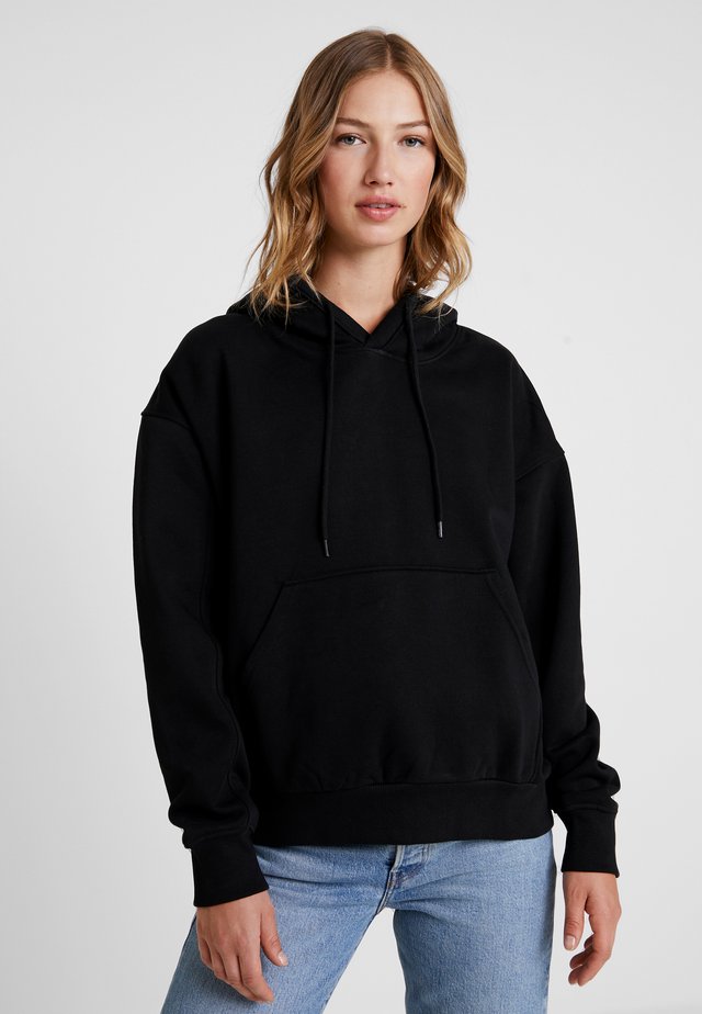 ALISA HOODIE - Kapuzenpullover - black