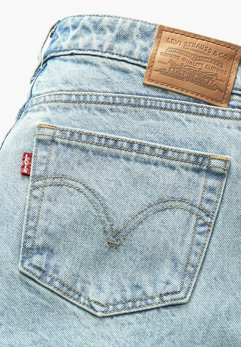 Levi's® LOW LOOSE - Tygbyxor - boss business/blå denim - Zalando.se