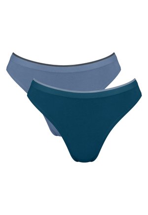Sloggi, GO SENSE HIGH LEG 2 PACK - Slip - blue