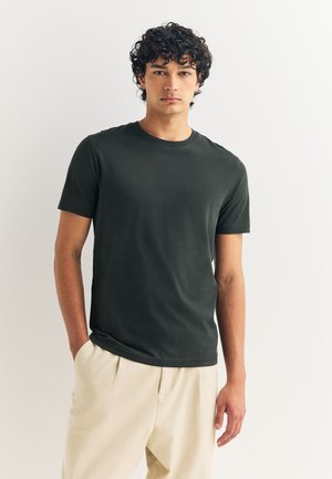 Next CREW NECK - T-shirt basic - green dark