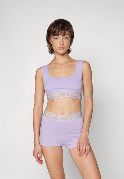 Versace UNDERWEAR TOPEKA STRETCH NEW LOGO - Calças - mauve
