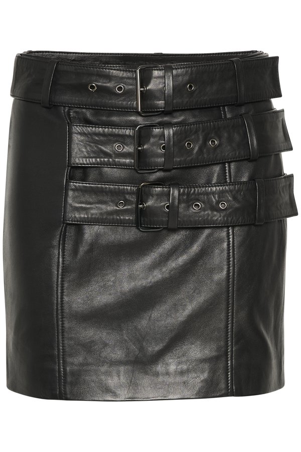 BLAKELY SKIRT - Leather skirt4