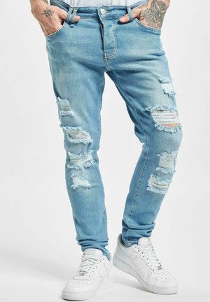 2Y Premium Traperice uskog kroja - blue