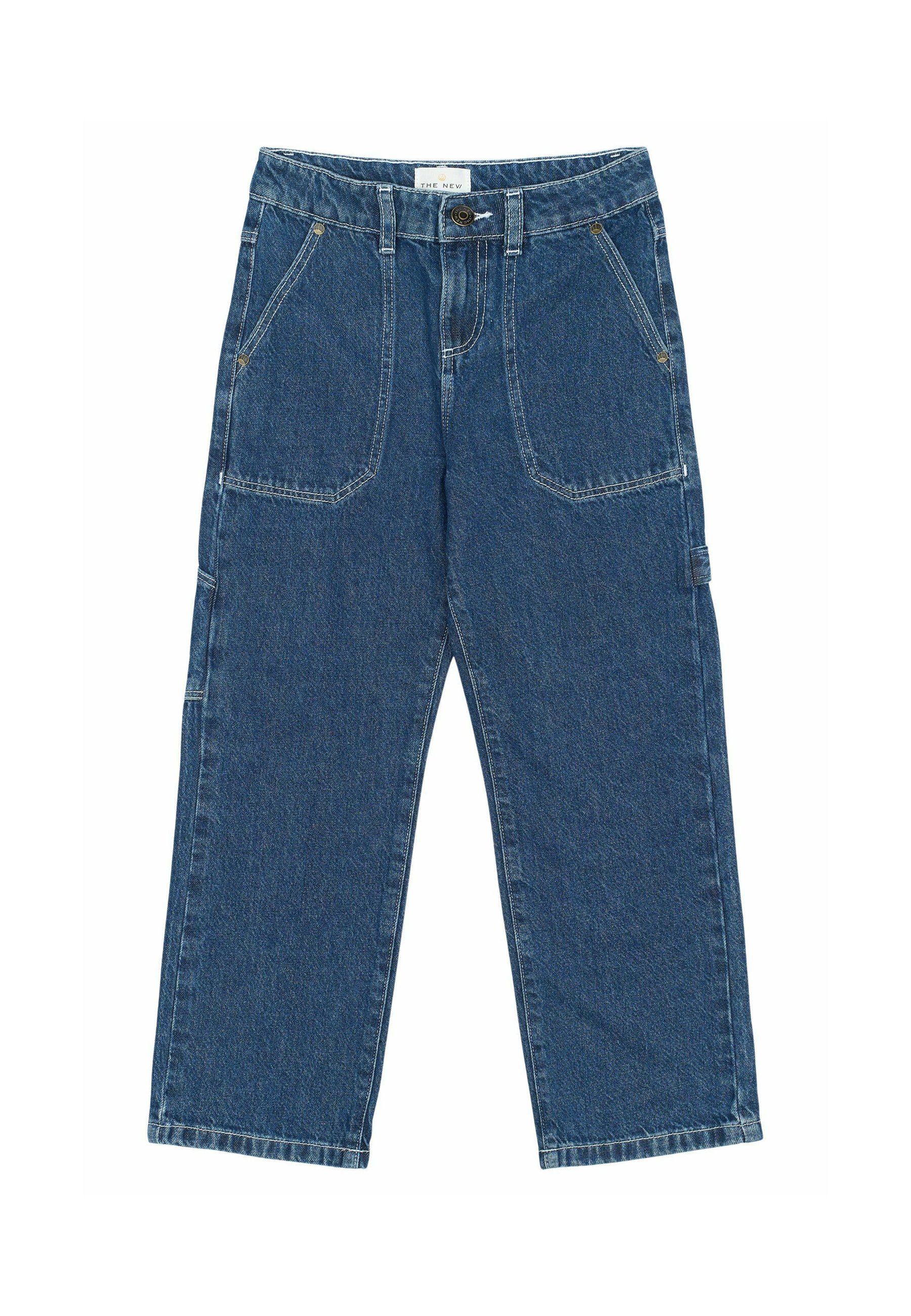 Denim Vaqueros Enrollados Zara The New Vaqueros Rectos Blue Denim