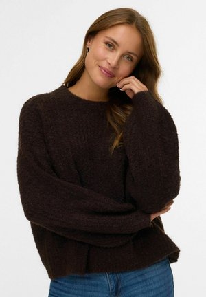 VMCARMEN - Jumper - chocolate torte