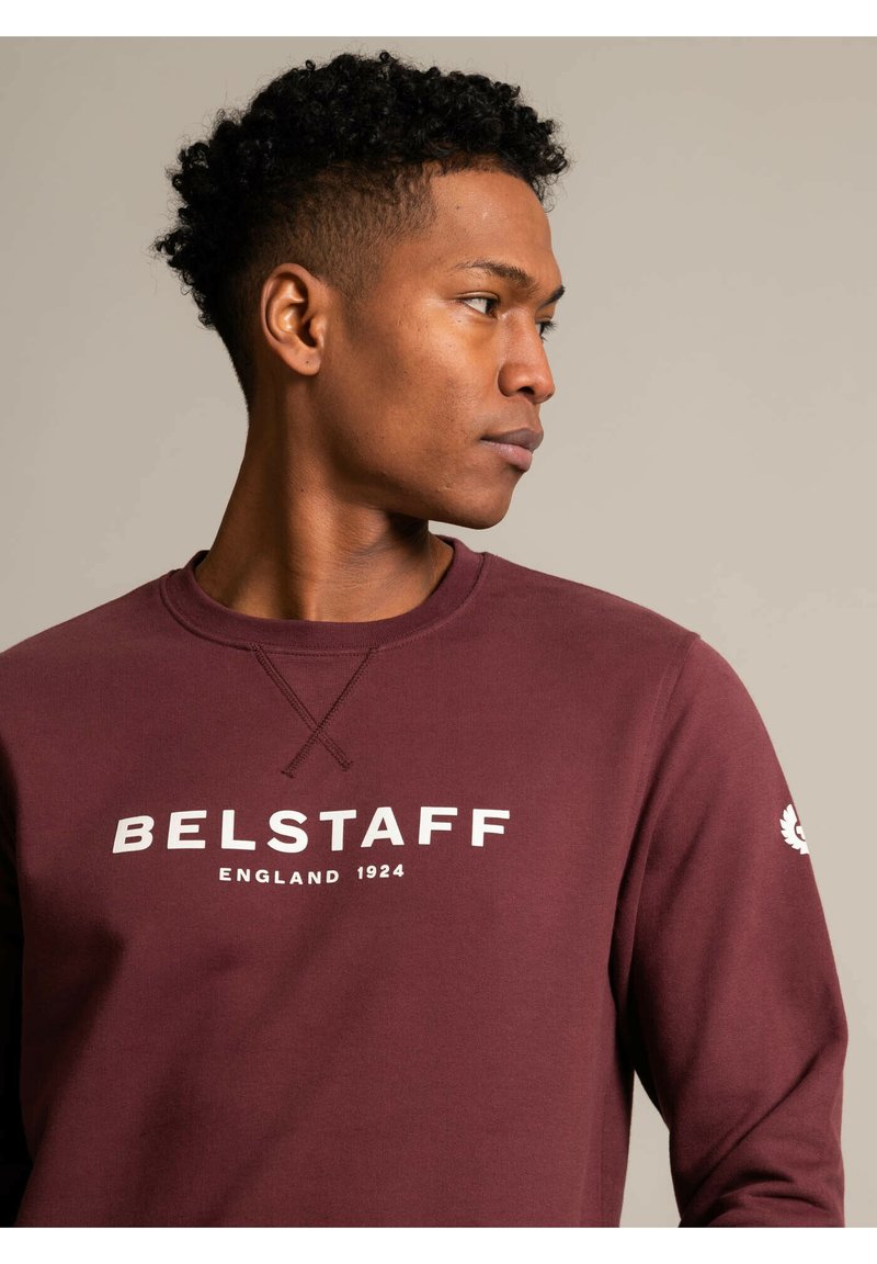 Herren Kapuzenpullover | Belstaff Sweatshirt bordeaux - WY55266 Herren Kapuzenpullover | Belstaff Sweatshirt bordeaux - WY55266
