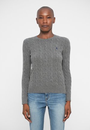 JULIANNA LONG SLEEVE PULLOVER - Neule - grey heather