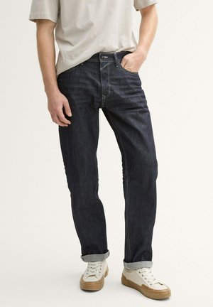 TOM TAILOR DENIM Straight leg jeans - clean raw blue denim