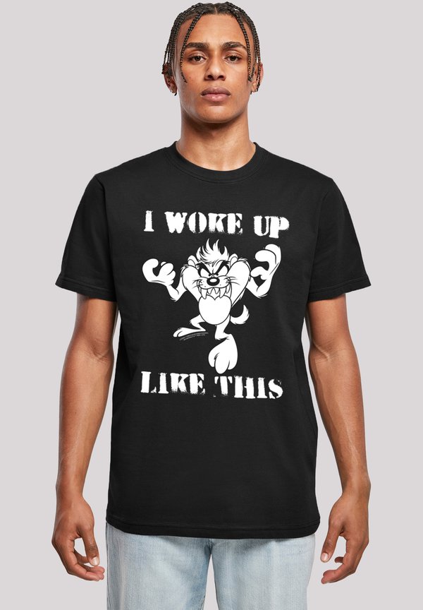 LOONEY TUNES TAZ I WOKE UP LIKE THIS - T-Shirt print