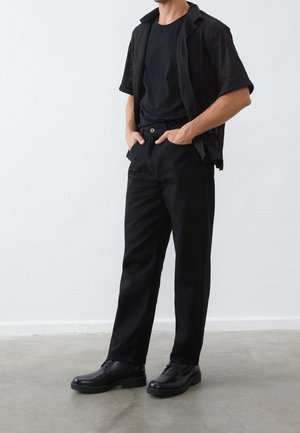 Zign Bottines à lacets - black