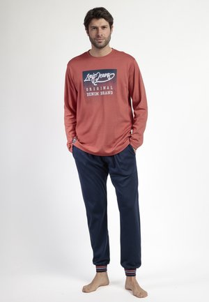 MANGA LARGA BURNT SET - Pijama - caldera