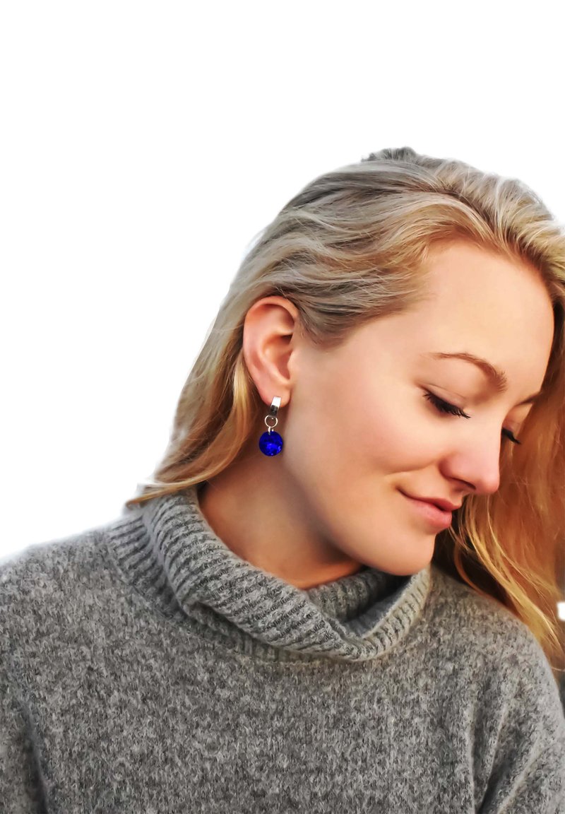 Damen Halsketten | Ellen Kvam Ohrringe sapphire blue/blau - PG18186 Damen Halsketten | Ellen Kvam Ohrringe sapphire blue/blau - PG18186