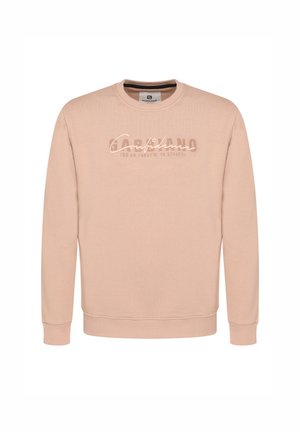 ROUND NECK - Sweatshirt - beige