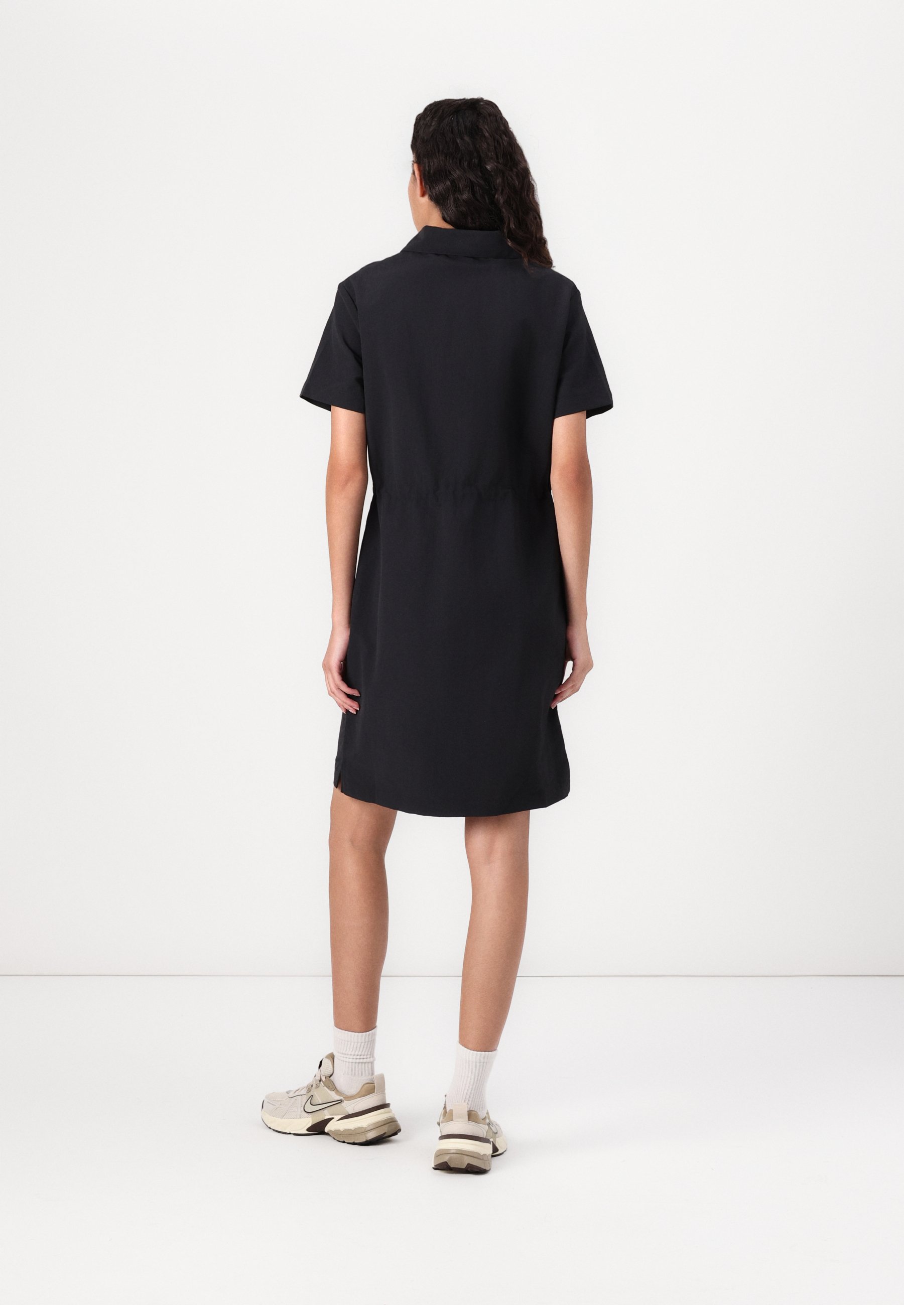nike shirt dress black