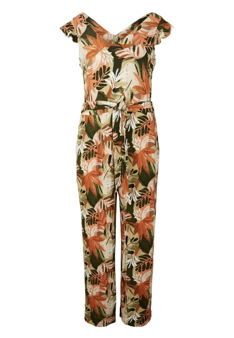 Tom Tailor Jumpsuit cognac
