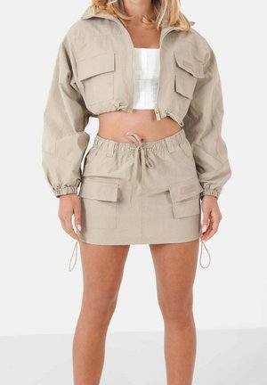 Minifalda - beige