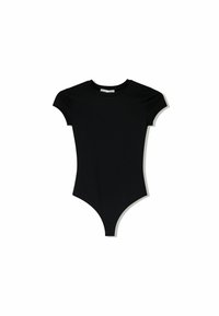 SHORT SLEEVE - BODYSUIT - T-shirt - bas - black