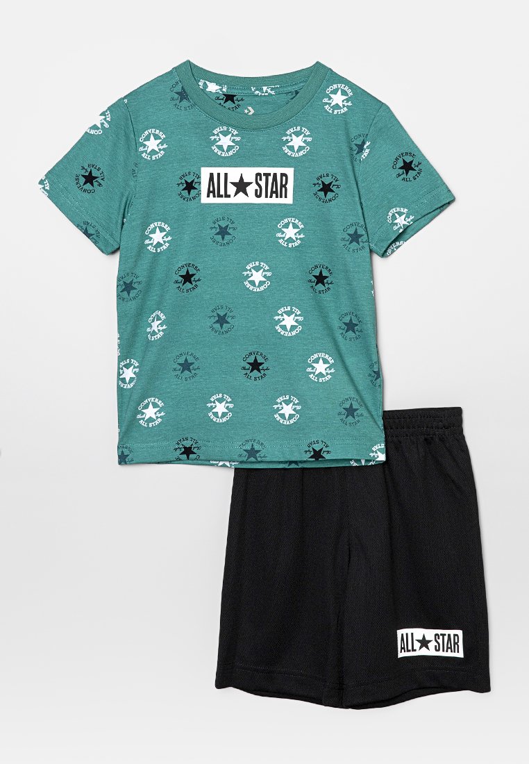 Converse T-shirt print zwart Converse T-shirt print zwart