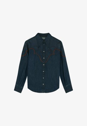 Wrangler, LONG SLEEVE WESTERN YOKE SHIRT FOR WOMENS - REGULAR FIT - Hemdbluse - saloon shadow