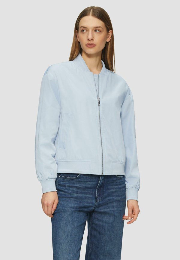 À BORDURES CÔTELÉES - Bomberjacke - hellblau