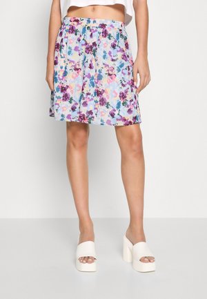 VILA VILYBA SHORT SKIRT - Μίνι φούστα - kentucky blue