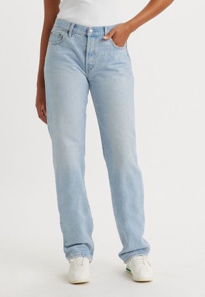 Jeans straight leg - light-blue denim