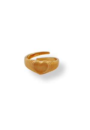 ByNouck HOOPS HEART - Ring - gold coloured