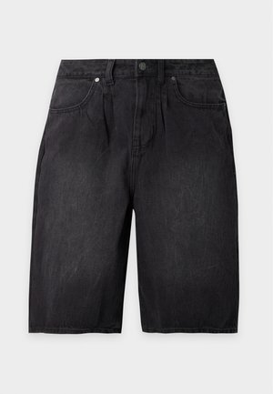 FAVELA, BASIC - Τζιν σορτς - black washed