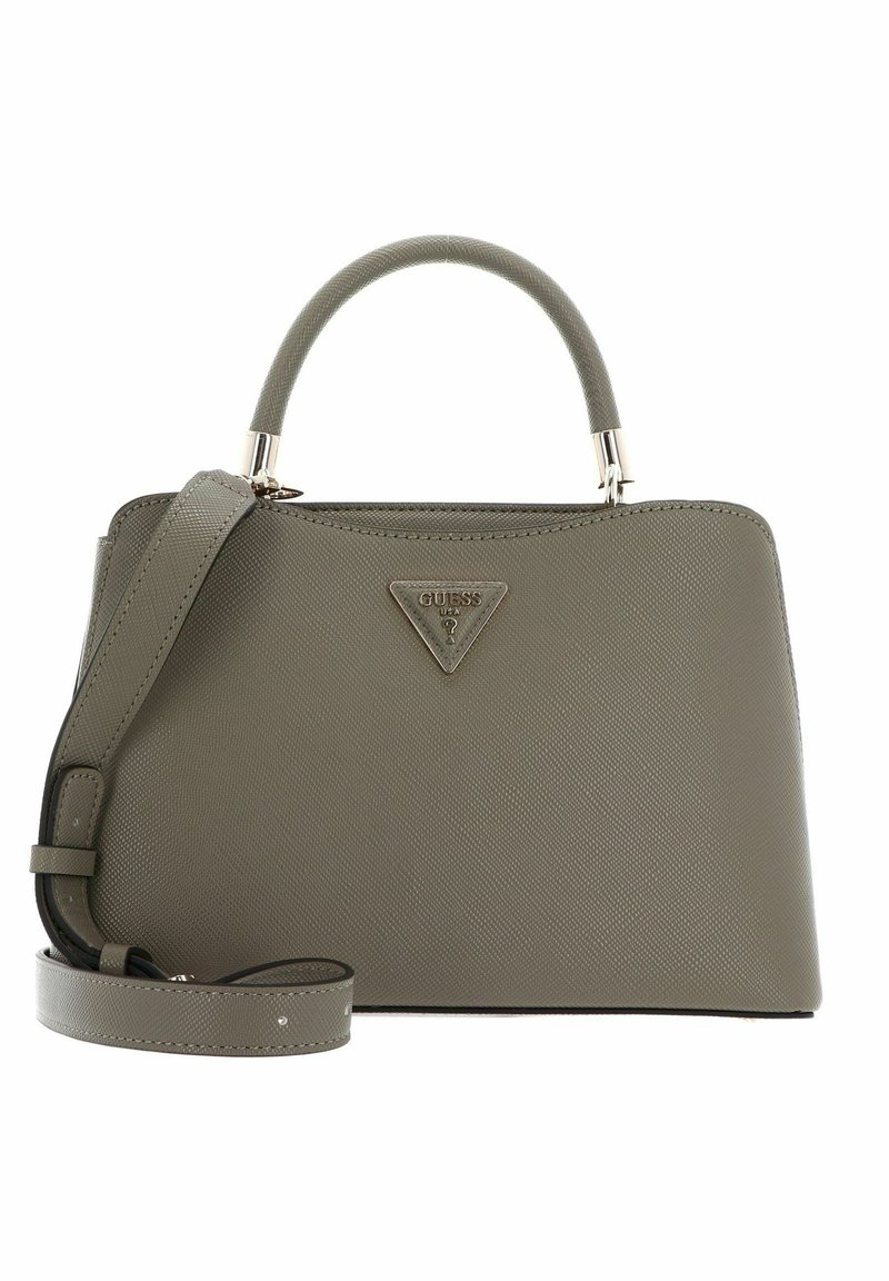 Guess GIZELE COMPARTMENT SATCHEL - Borsa a mano - sage