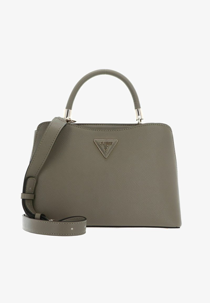 Guess GIZELE COMPARTMENT SATCHEL - Borsa a mano - sage