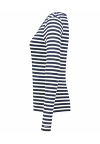 GANT SLIM STRIPED  - Longsleeve - marine