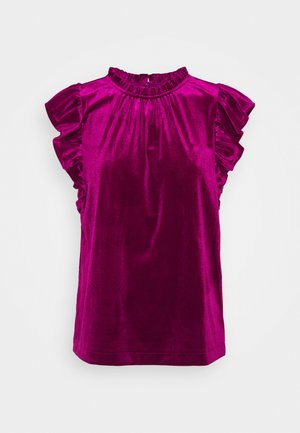 Print T-shirt - exotic fuchsia