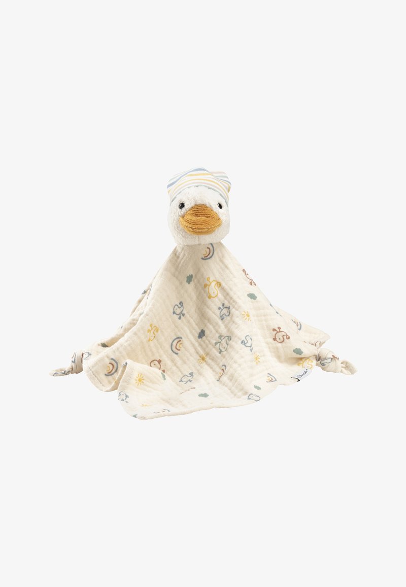 Sterntaler Baby Mobile Eend Edda Lou, muziekmobiel voor jongens en meisjes met de melodie Brahms wiegliedje en witte stangen, slaaphulp Sterntaler Baby Mobile Eend Edda Lou, muziekmobiel voor jongens en meisjes met de melodie Brahms wiegliedje en witte stangen, slaaphulp