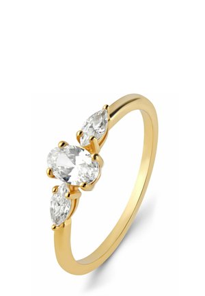 ZIRKONIA - Ringe - gelbgold-coloured