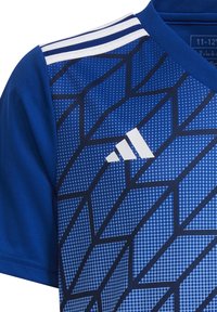 adidas Performance TEAM IC - T-shirt print - blau