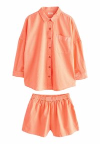 Next - SET  - REGULAR FIT - Šortai - soft orange Miniatiūros vaizdas 1