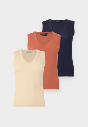 Top - chutney/cement/evening blue