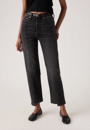 RIBCAGE ANKLE SEAMED EDGE - Straight leg jeans - cut and dry