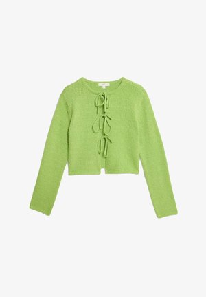 Marks & Spencer RICH TEXTURED - Chaqueta de punto - apple green