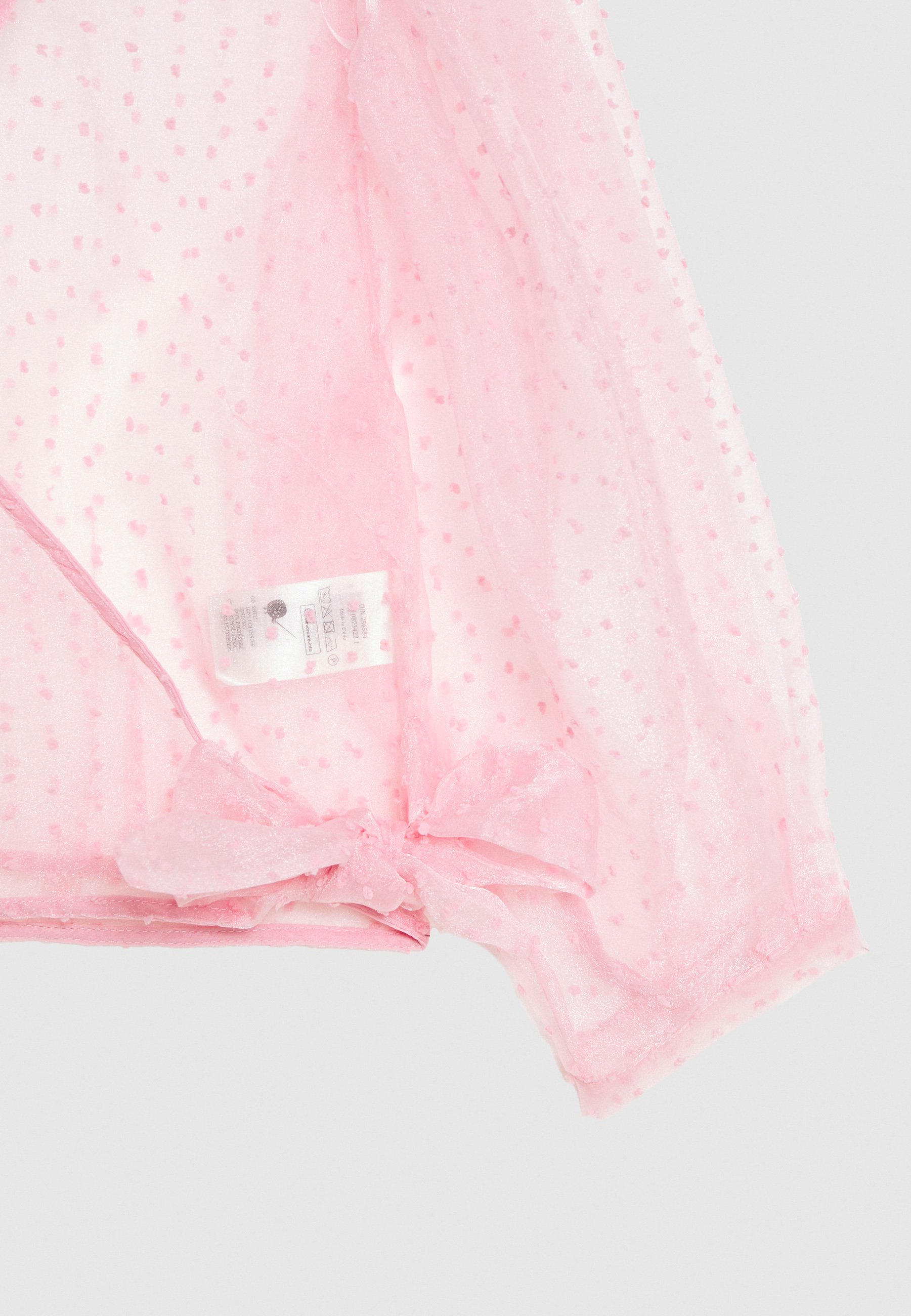 Monki OLIVIA BLOUSE Blouse light pink organza Zalando.nl Monki OLLY BLOUSE Blouse white light Zalando.nl