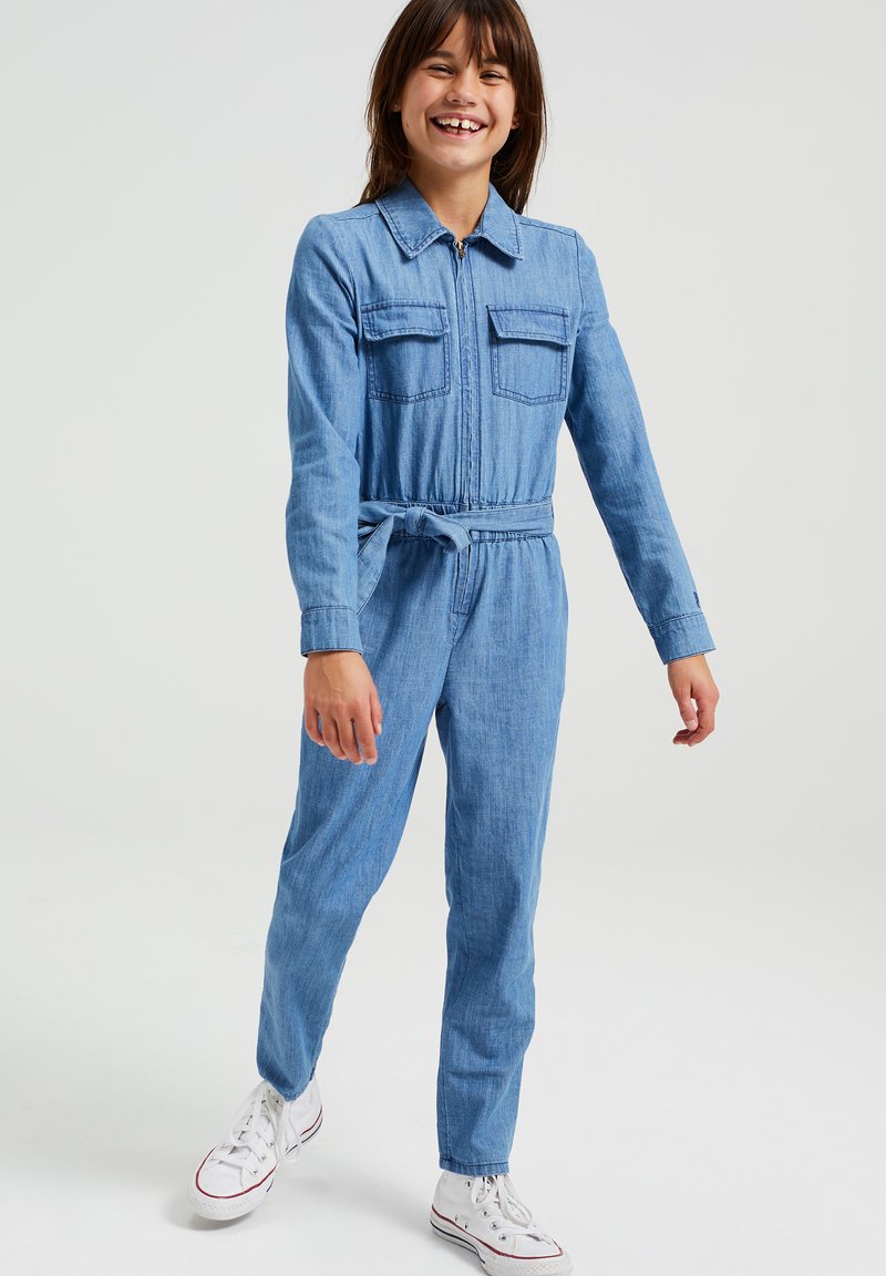 WE Fashion Jumpsuit blue/lichtblauw Zalando.be