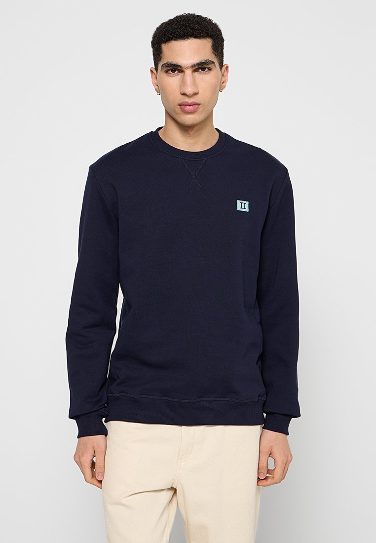 Les Deux Sweater blauw Les Deux Sweater blauw