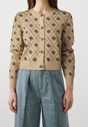 Chaqueta de punto - sand