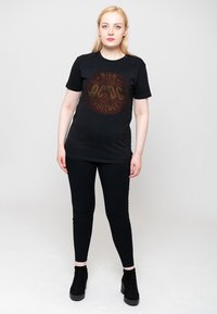 Paradiso Clothing AC DC HIGH VOLTAGE VINTAGE - Print T-shirt - black