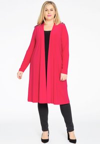 YOEK LONG FIT - Strickjacke - pink