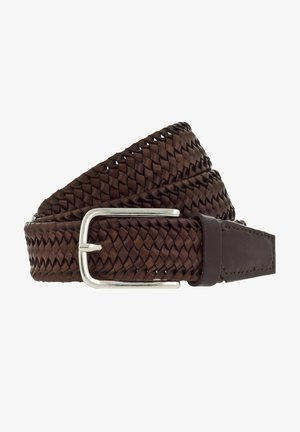 Vanzetti Flechtgürtel - dunkelbraun