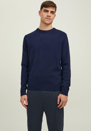 LANGARM - Pullover - blau