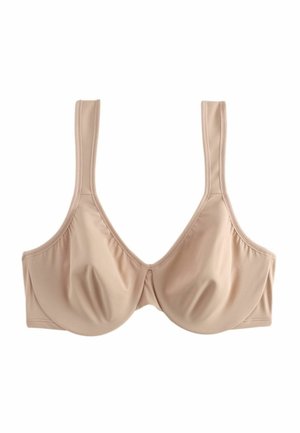 Next DD+ PAD FULL CUP FIT - COMFORT PADDED MINIMISING - Liemenėlė su besiūliais kaušeliais - almond